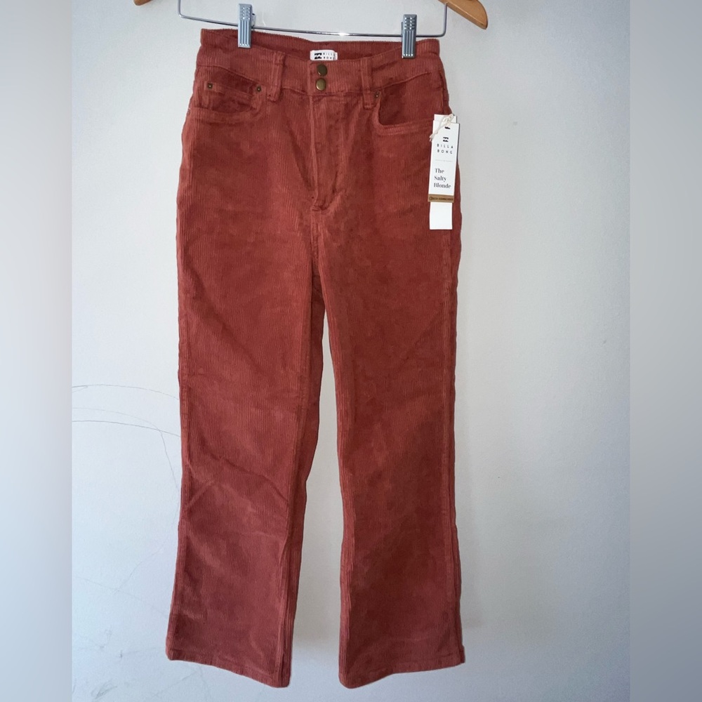 Billabong Into The Groove Womens High Waisted Corduroy Pants